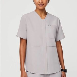 Figs Masaya Relaxed V Neck Scrub Top Limited Edition